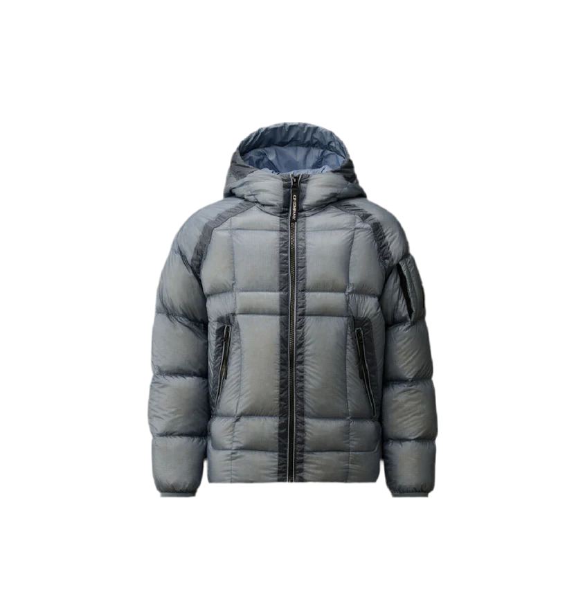 Cp company - doudoune Gris&Bleu