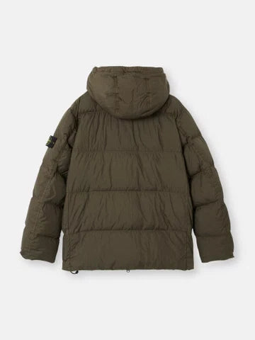 Stone island - Doudoune vert, kaki￼